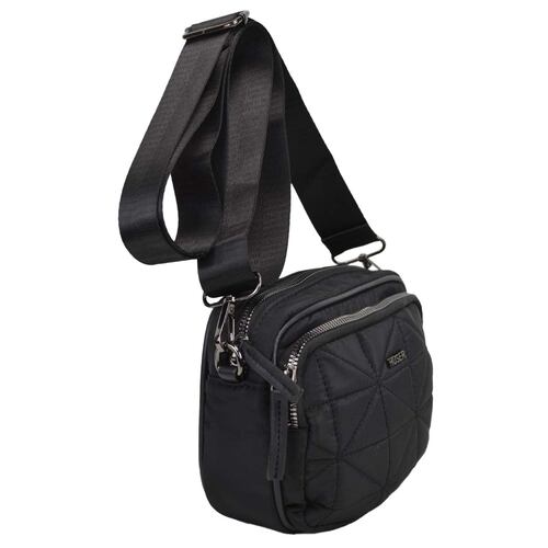 Bolsa Crossbody Huser Negro para Mujer