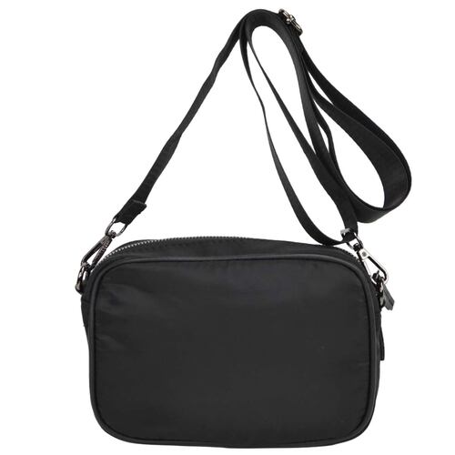 Bolsa Crossbody Huser Negro para Mujer