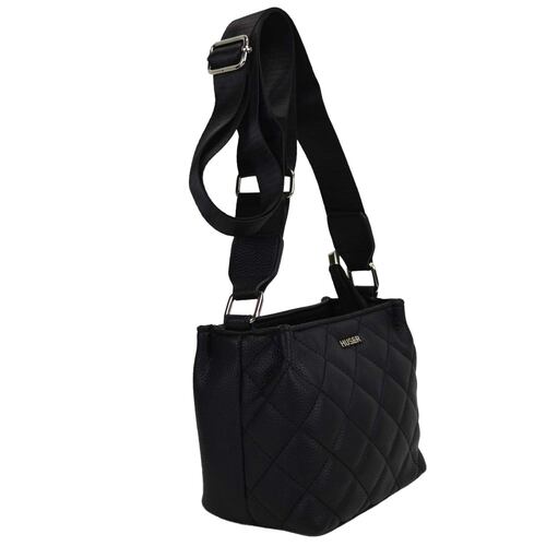 Bolsa Crossbody Huser Negro para Mujer