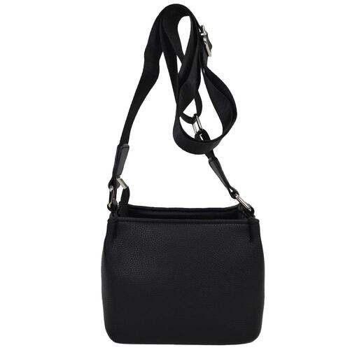 Bolsa Crossbody Huser Negro para Mujer