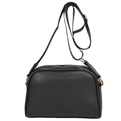 Bolsa Crossbody Huser Negro para Mujer
