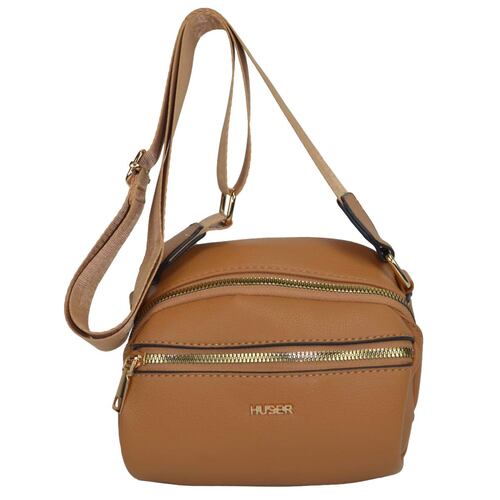 Bolsa Crossbody Huser Café para Mujer