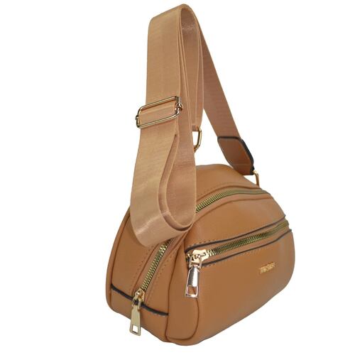 Bolsa Crossbody Huser Café para Mujer