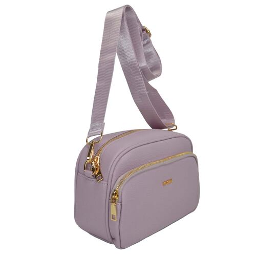 Bolsa Crossbody Huser Lila para Mujer