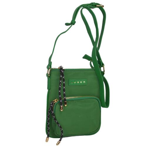 Bolsa Crossbody Huser Verde para Mujer