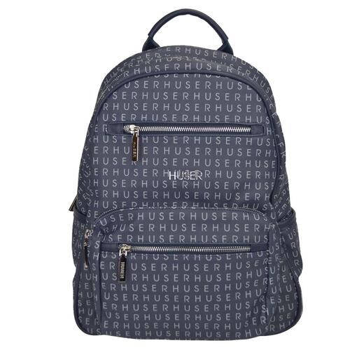 Bolsa Backpack Huser Azul para Mujer