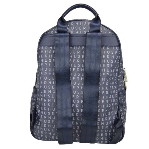 Bolsa Backpack Huser Azul para Mujer