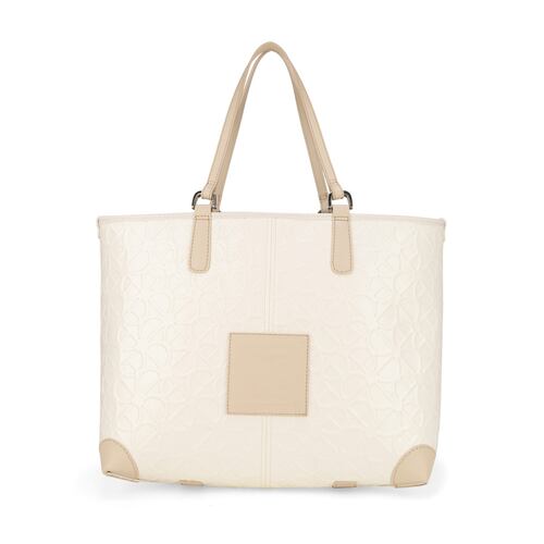 Bolso Tote Cloe Blanco Para Mujer