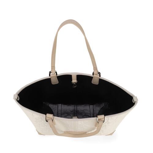 Bolso Tote Cloe Blanco Para Mujer