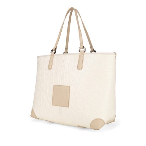Bolso Tote Cloe Blanco Para Mujer