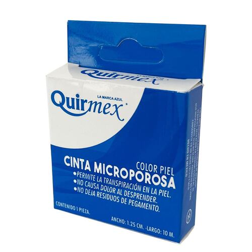 Cinta Microporosa Piel 1.25 cm x 10 m