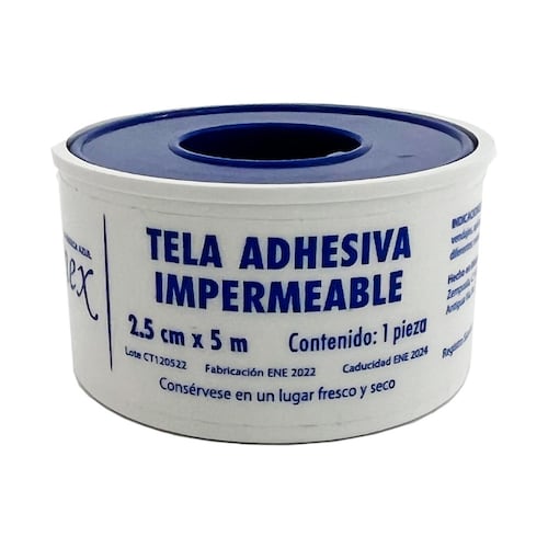 Tela Adhesiva 5cm x10mts - SOLUCIONES Y MATERIAL QUIRURGICO S.A. DE C.V.