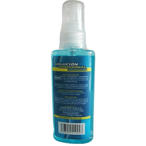 Solución Opti Clear azul