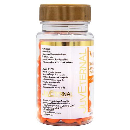 Cápsulas Fac Vitamina C 90cap Juveternal