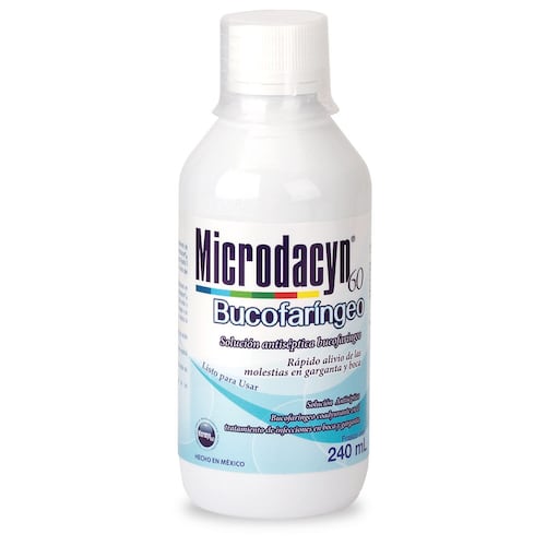 Microdacyn 60 Bucofaríngeo Frasco Solución 240 Ml