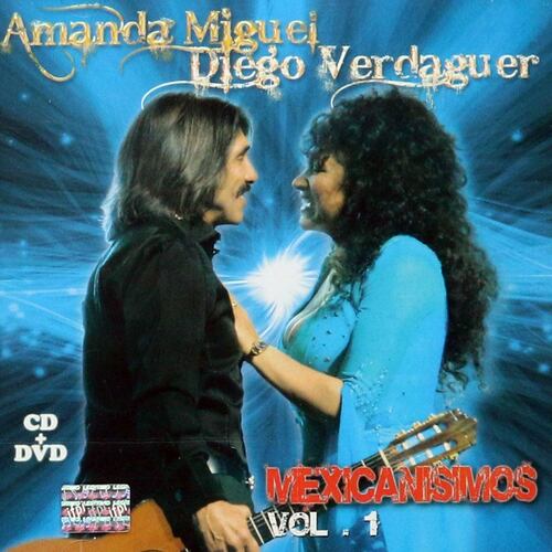 CD/DVD Amanda Miguel/Diego Verdaguer- Mexicanisimos