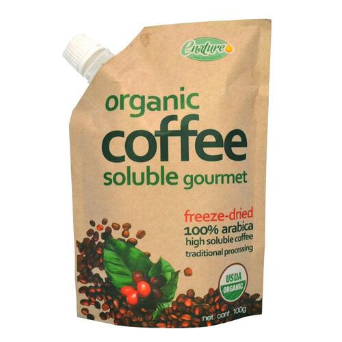 Café Liofilizado Natural orgánico 100 gramos