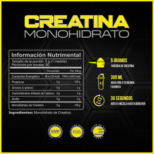 Creatina Monohidrato 400 g Forzagen