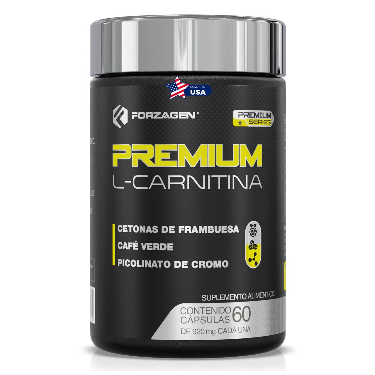 L-Carnitina Premium 60 caps Forzagen