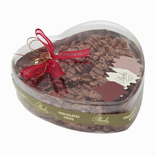 Corazón Acetato (Hojuelas Cubiertas De Chocolate)