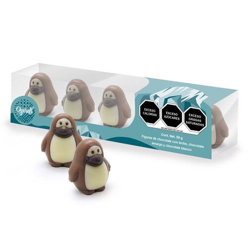 Estuche Osos, Pingüinos, Gallina, Pato de Chocolate