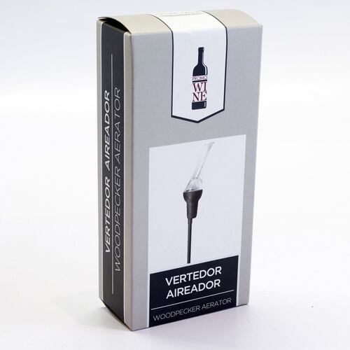 Estuche Acrílico Vertedor Aereador Y Tapón