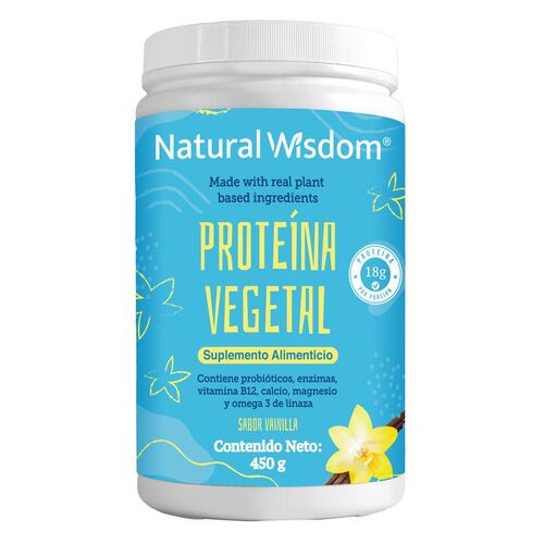 Proteína Vegetal Vainilla 450g