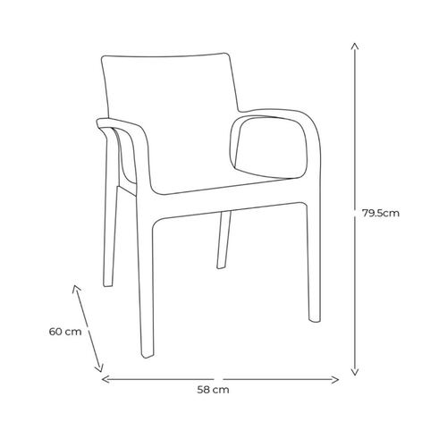 Silla Alissa 7050B7