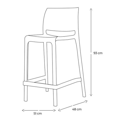 Banco sencillo C medio 7211B9Cs