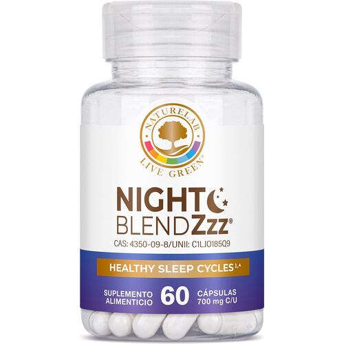 Suplemento Alimenticio Night Blend 60 caps