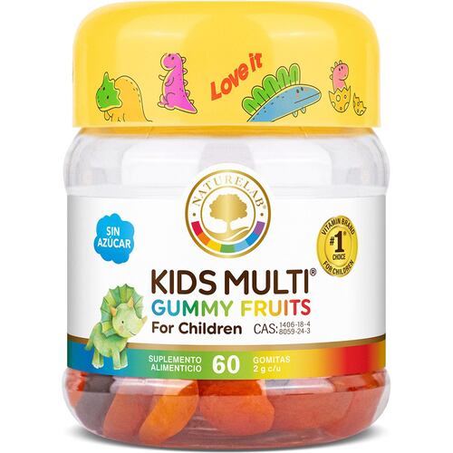Kids Multi Gummy Fruits 60 gomitas