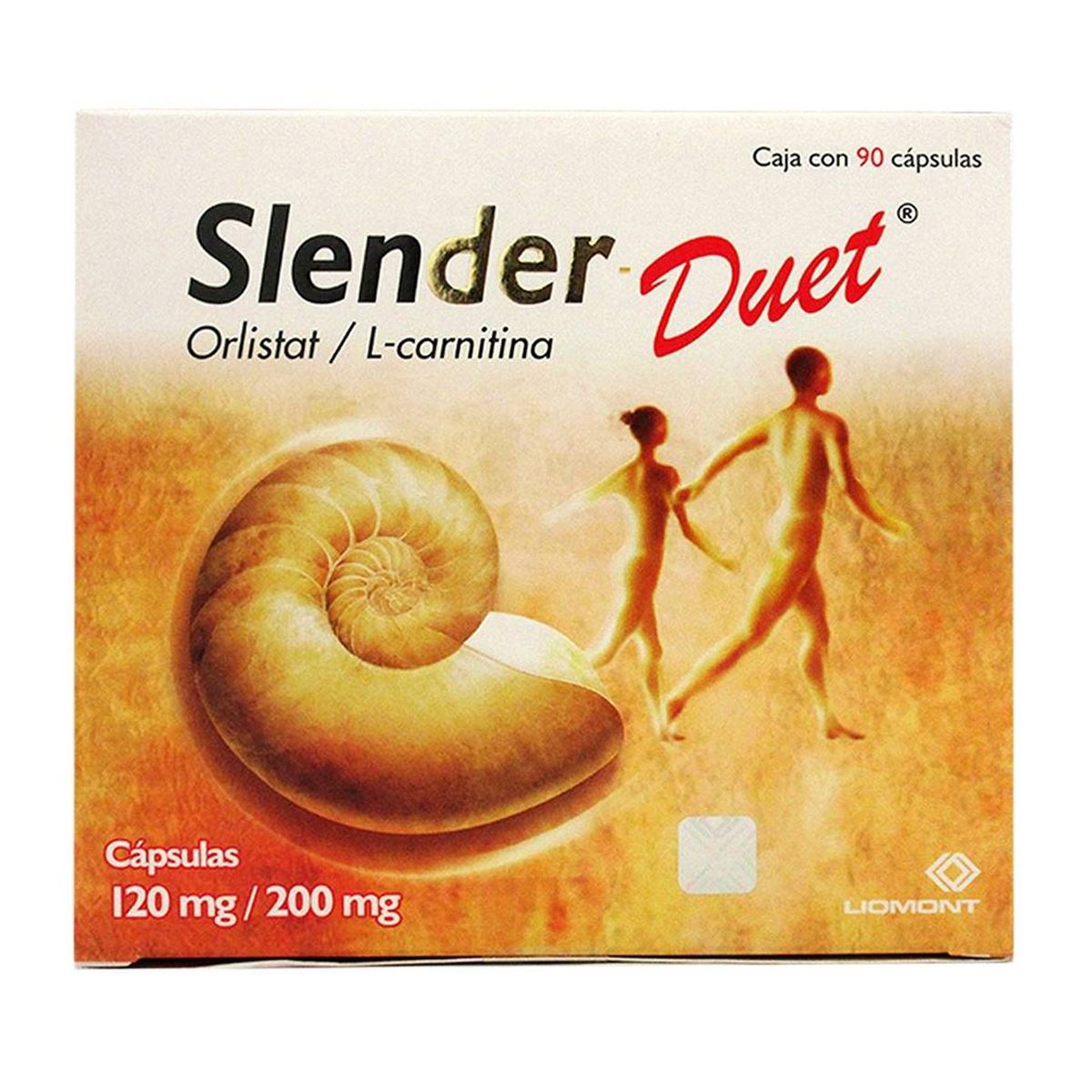 orlistat l carnitina precio Slender-Duet 120 mg/200 mg 90 Cápsulas