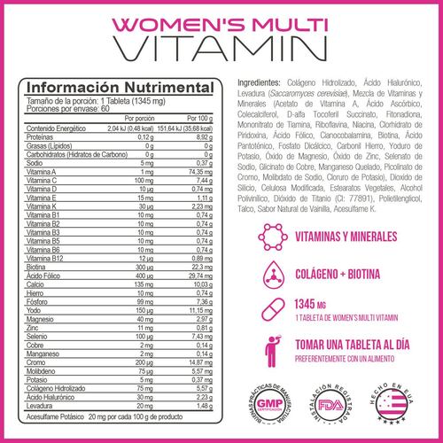 Women's multivitam 60tab forzagen