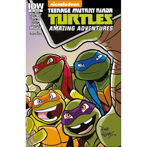Comic TMNT amazing adventures 5-B