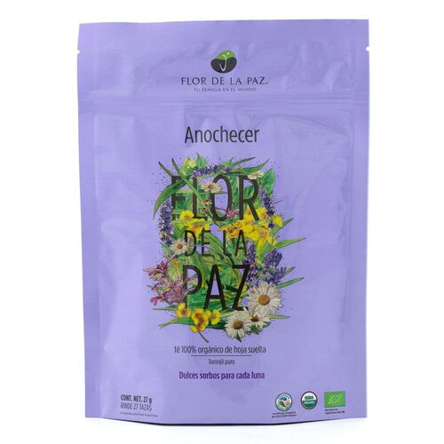 Té orgánico hoja suelta Anochecer 27g