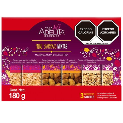 Mini Barra Barras Mixtas 180 Gr.