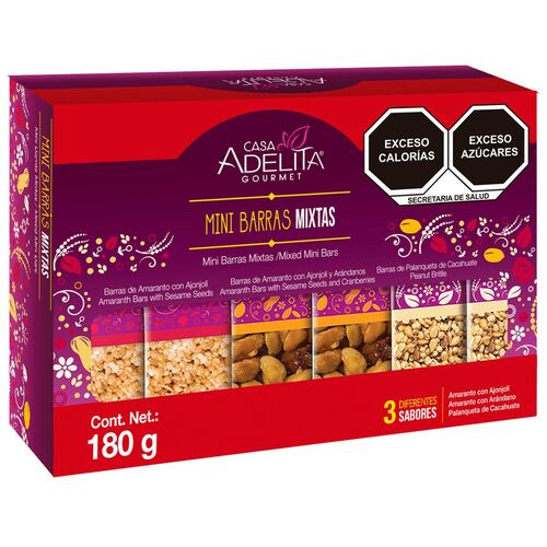 Mini Barra Barras Mixtas 180 Gr.