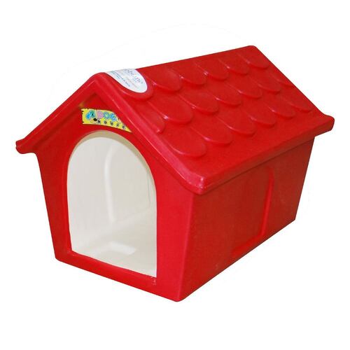 Casa para Perro Clásica Pequeña Doggy House Rojo