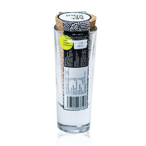 Flor de sal artesanal con chiles y cítricos 50g  Sal de Aquí
