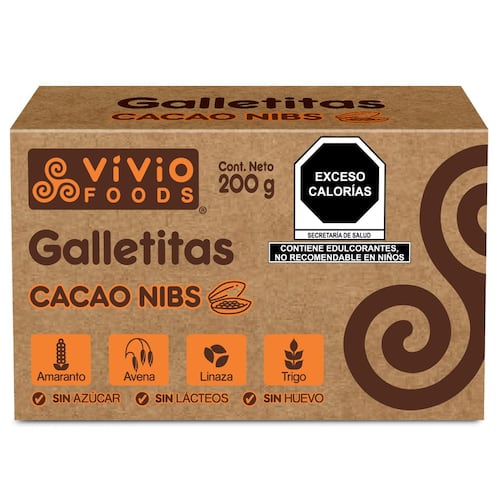 Galletas Cacao Nibs