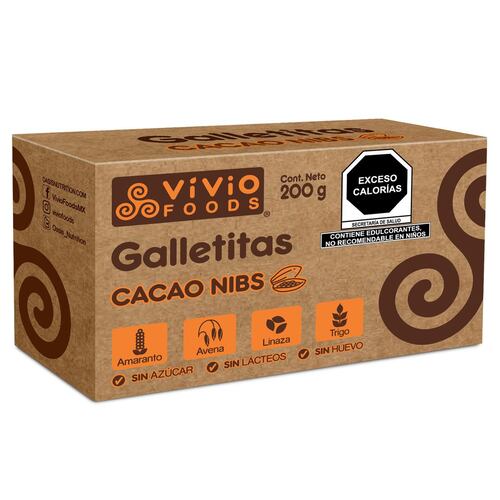 Galletas Cacao Nibs