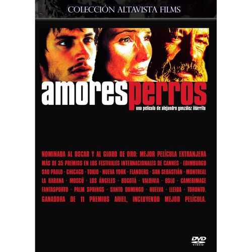 DVD Amores Perros