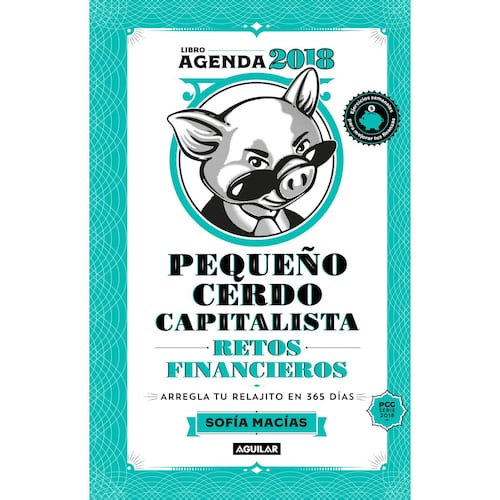 Libro agenda pequeño cerdo cap 2018
