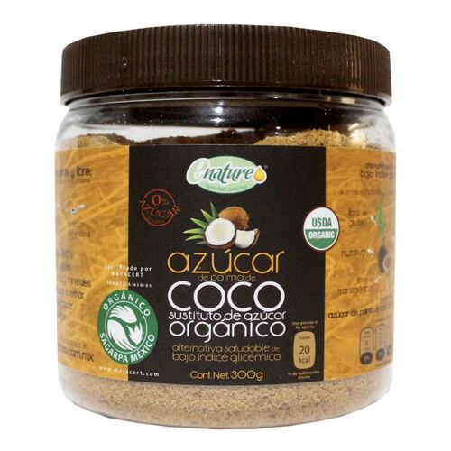 Azúcar coco orgánica 300 gramos