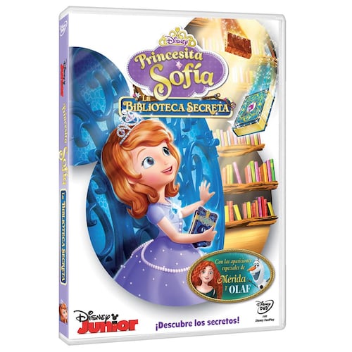 DVD Princesita Sofía La Biblioteca Secreta