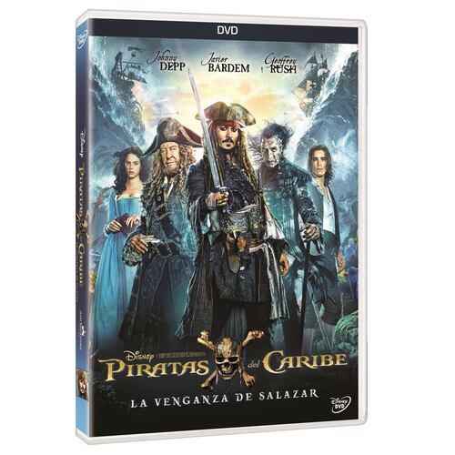 DVD Piratas del Caribe 5: La Venganza de Salazar
