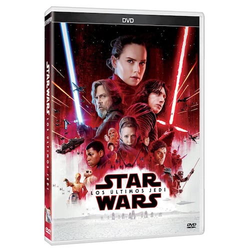 DVD Star Wars: Los Últimos Jedi