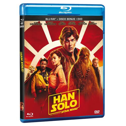 BR DVD/BR Han Solo- Una Historia de Star Wars