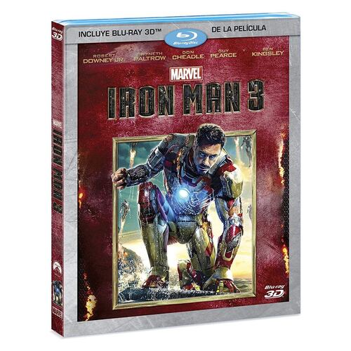 Blu-Ray 3D Iron Man 3