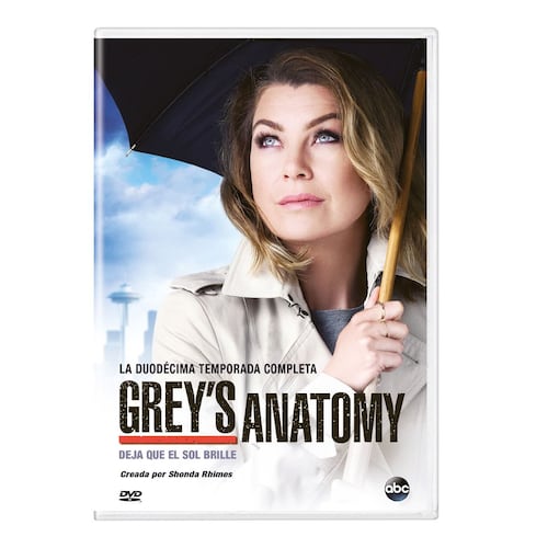 DVD Greys Anatomy Temporada 12